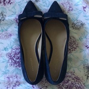 NWT Ann Taylor Patricia Bow Flat
